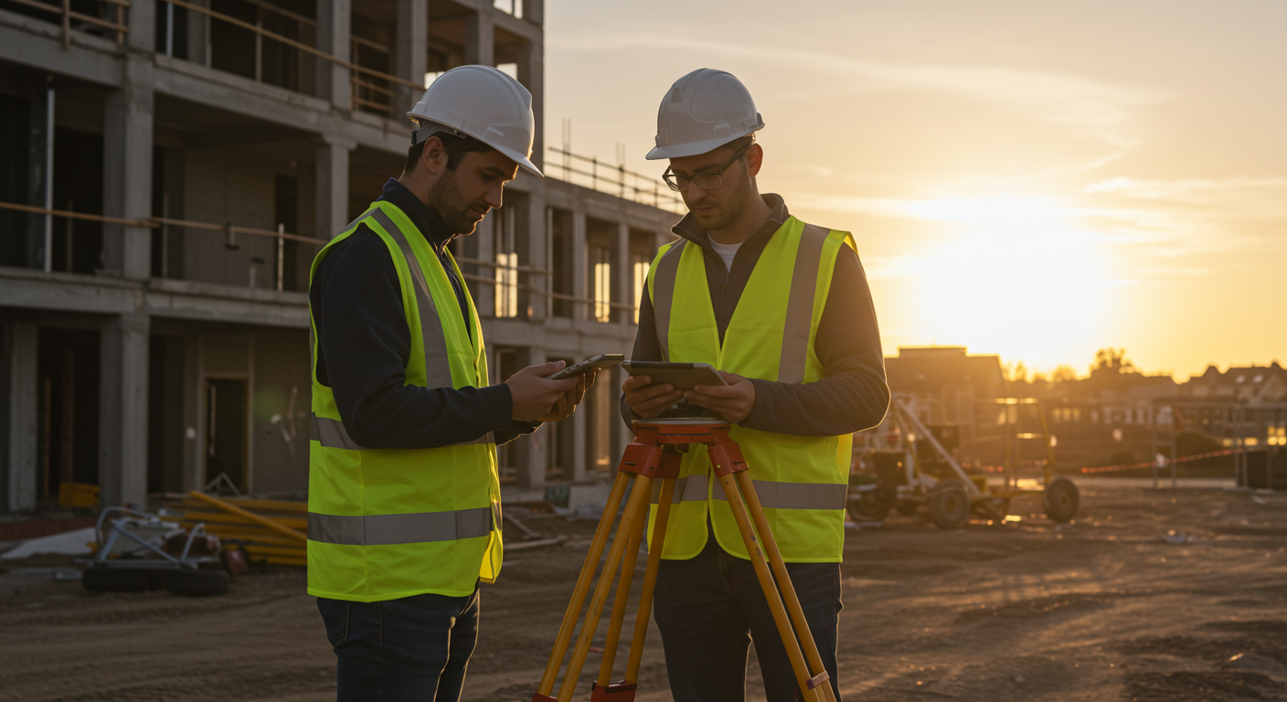 building site workers